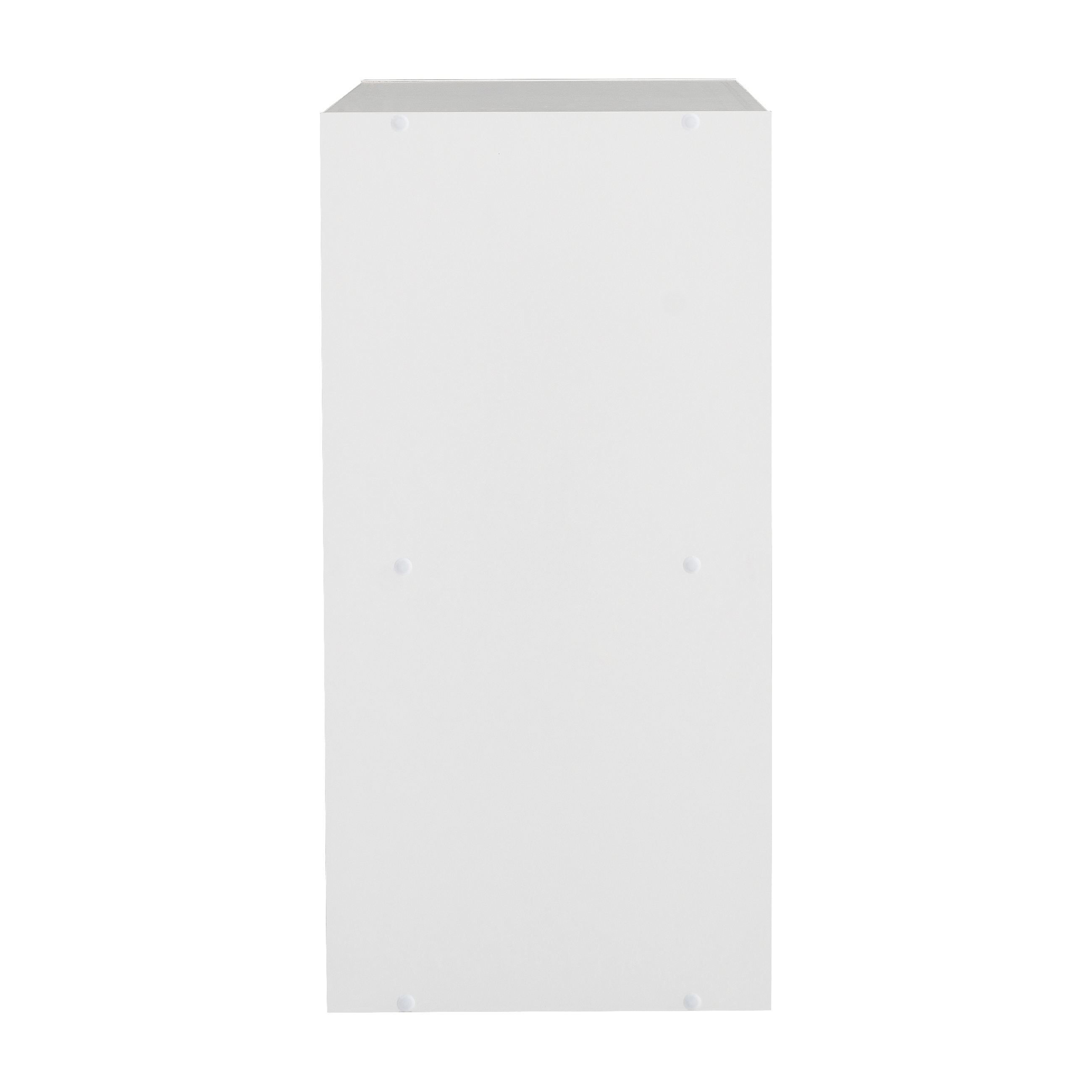 Mainstays 4-Cube Storage Organizer Bookcase, White photo 4