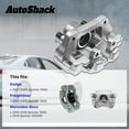 thumbnail image 3 of AutoShack Front Brake Calipers Left & Right Replacement for 2010-2018 Mercedes-Benz Sprinter 3500 2007-2018 Freightliner Sprinter 3500 2-PC Set, 3 of 5