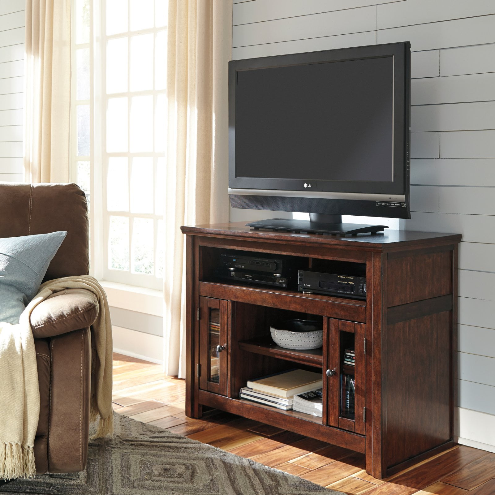 Signature Design By Ashley Harpan Large Tv Stand Com