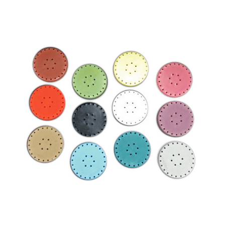 Plasdent 400BL-10 Large Round Bur Block Magnetic 28 Burs Capacity Mauve