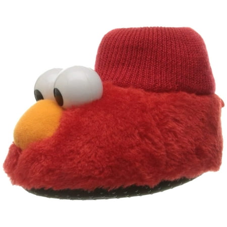 

Sesame Street Baby Elmo Puppet Slipper Sock Top Red Toddler Size 7-8