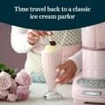 thumbnail image 2 of Libbey Fountain Shoppe Milkshake Glasses - Classic Old Fashioned Rootbeer Float Glasses Set of 6 - Tall for Ice Cream Sundaes,Smoothies & More, 2 of 6