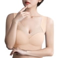 thumbnail image 5 of Women's Deep Cup Shaper Bra - Chroia, Wirefree, Hides Back Fat, 5 of 6