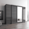thumbnail image 3 of Aria 2D-EXEX Wardrobe with 1 Mirror, 3 of 6