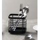 thumbnail image 5 of 1 organizador de cocina de acero inoxidable, almacenamiento de esponja de cocina, organizador de fregadero de cocina, almacenamiento de cocina y organización para esponja, cepillo, detergente (negro), 5 of 5