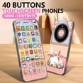 thumbnail image 2 of Cross-Border New Children'S Early Education Mobile Phone Rechargeable Touch Screen Multi-Function Learning Machine Intelligent Music Simulation Telephone, 2 of 7