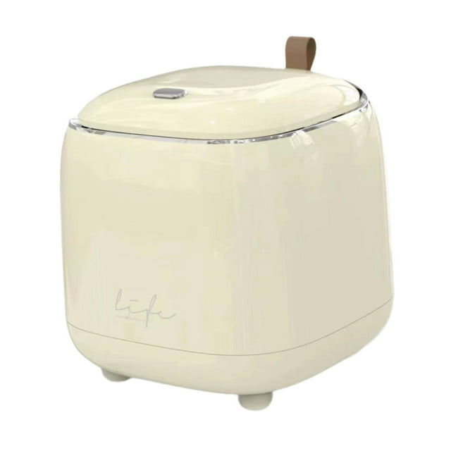 Cubo de basura Gloria contenedor de almacenamiento amarillo claro 14,5 cm