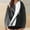 Black, variant on QUINDOS Womens Hoodies Plus Size Pathcwork Womens Sweatshirts Plus Size Casual Long Sleeve Crew Neck Graphic Pullover Tops