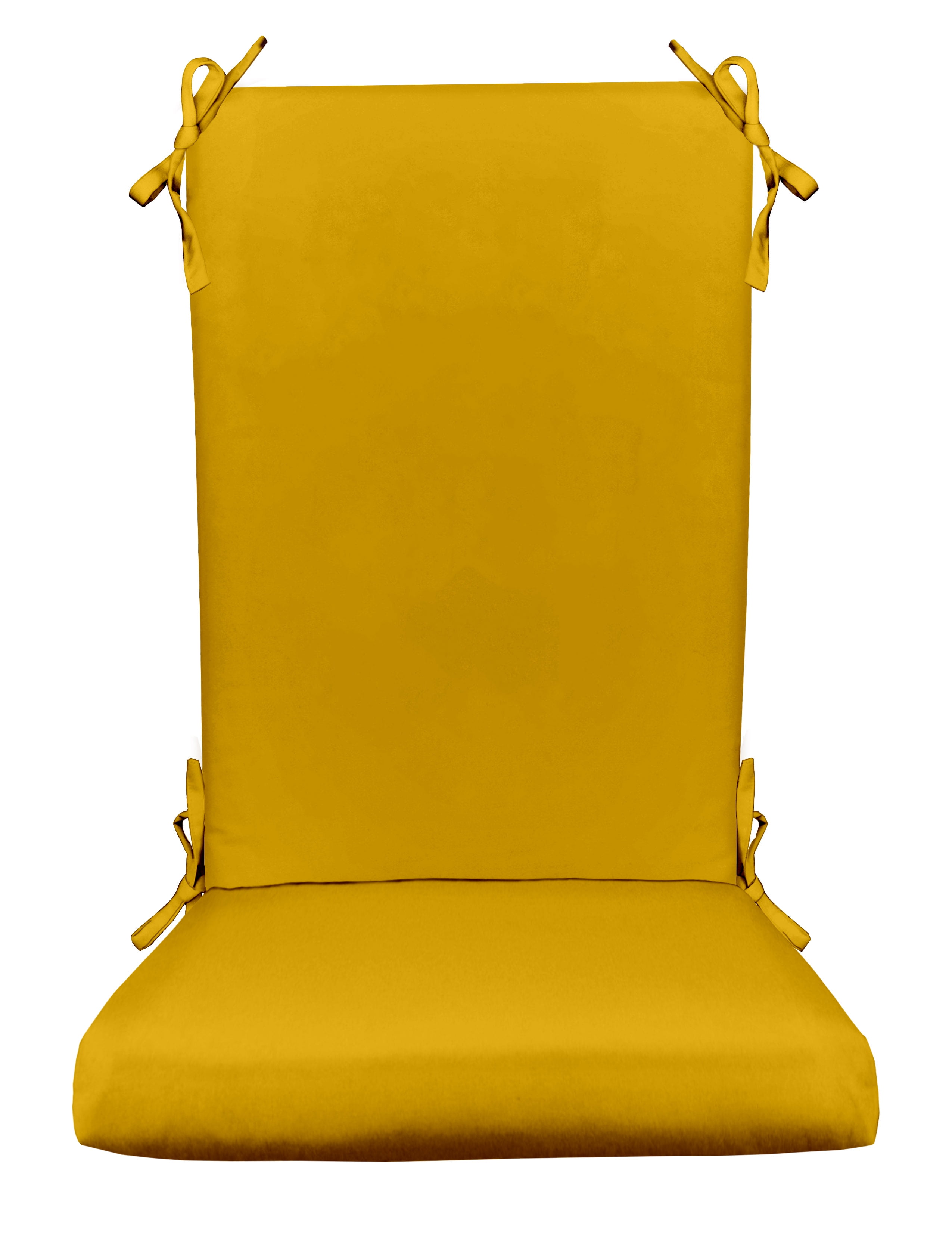 Rsh Décor Indoor Outdoor Foam Rocker, Yellow Outdoor Cushions For Rocking Chairs