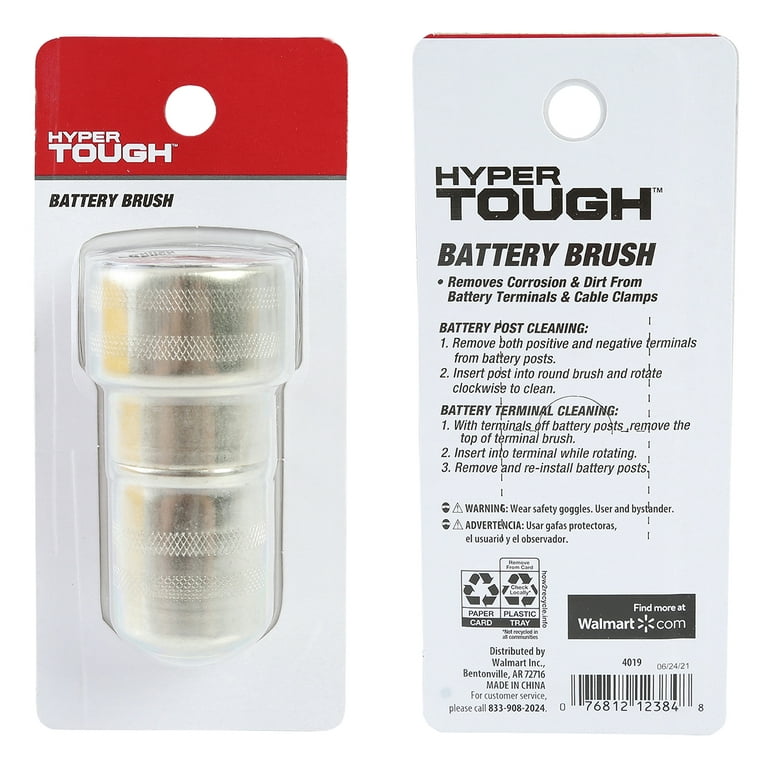 Hyper Tough Battery Terminal and Post Cleaning Brush 