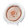 thumbnail image 1 of KTTECTOA Night Light Multi-function Circulation Fan Intelligent Hanging Stand Automatic Oscillating Head FanHome Decor Canada Days Living Room Decor Gifts, 1 of 3