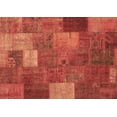 thumbnail image 1 of Ahgly Company Indoor Rectangle Patchwork Brown Transitional Area Rugs, 7' x 9', 1 of 4