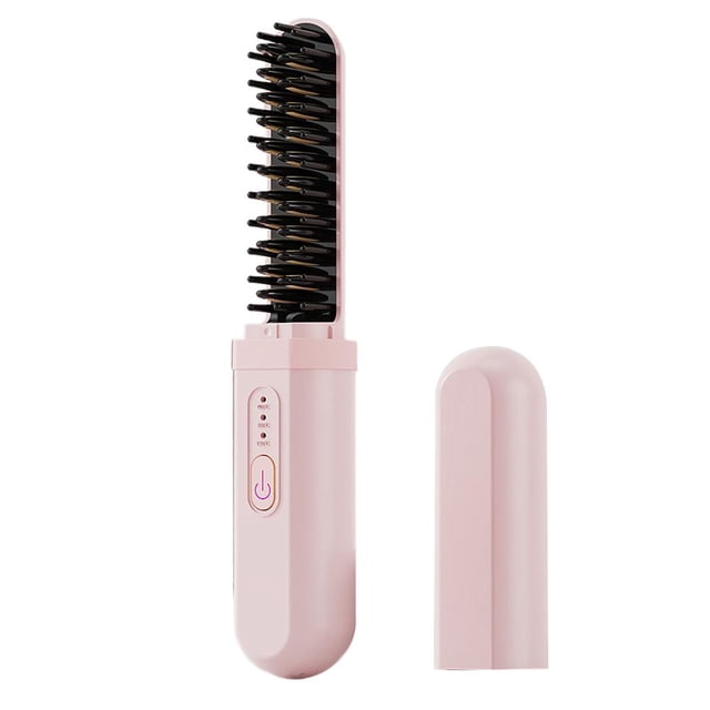 Mini Portable Electronic Hair Straightener Straightening Hairstyling Tool