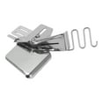 thumbnail image 4 of Binder Binding Binder Attachment 1-1/4in Stainless Steel Double Fold Tape Sewing Binder Attachment for Lockstitch Sewing Machine, 4 of 7