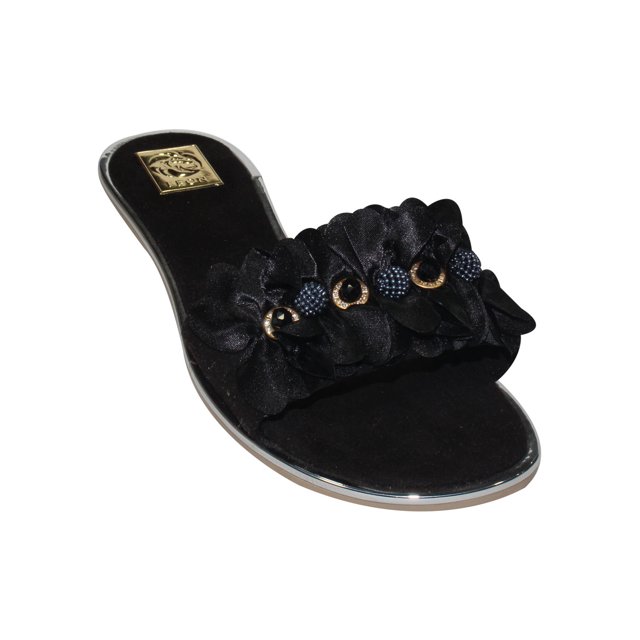 SANDALIAS DE PISO LEON MUJER NEGRO GAMUZA 1528 LEON 1528p