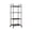 Black, variant on Hometravel Kitchen Storage Cart with Wheels, Bathroom Organization Rack, Microwave Stand with Shelves for Laundry Room Pantry