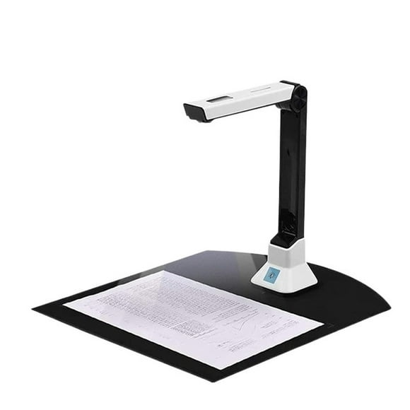 Document Camera For Teachers, Portable USB Document Camera Scanner With Stand 8MP HD A4 Format Doc Cam Photo Scanner ,Easy Wireless Setup