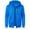 Blue, variant on Wrtxtat Track Jacket for Men Autumn Outoor Running Trainning Ditness Outerwear with Zippered Pocket Fashion Full Zip Midweight Solid Color Hoodie Black XXXL