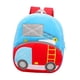 thumbnail image 5 of Mochila para niños con temática de vehículos de ingeniería, mochila escolar, mochila para libros para niños pequeños Camión de escalera, 5 of 9