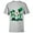 Athletic Heather, variant on Disney Green Leprechaun Mickey & Minnie St. Patrick's Day - Short Sleeve T-Shirt for Kids - Customized-White