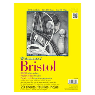 Frisk Bristol Board Paper A5 250 GSM 10 Sheets 6x8.5 Heavyweight Markers