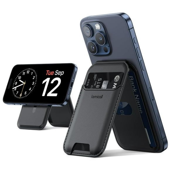 Tarjetero magnético Lamicall para MagSafe iPhone
