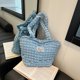 thumbnail image 4 of Bolso de hombro para niñas, bolso de mano con cremallera, bolso cruzado, bolso (azul claro), 4 of 8