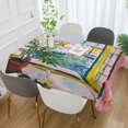thumbnail image 2 of Yayeee Tablecloths 60" x 90" Rectangle Wrinkle Resistant Party Table Cover, Yellow Window, 2 of 8
