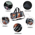 thumbnail image 2 of Fish Durable Duffle Bag with Travel Tote, Shoe Bag, and Gym Bags - 17.7 Inches, Large Capacity, Interior Zipper Pocket, 2 of 6