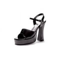 thumbnail image 2 of Ellie Shoes Women's Lea Heeled Costume Sandal, Black: Size 7 Female, 2 of 3