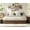 Walnut color, variant on Danolapsi Queen Size Wood Platform Bed Frame with 2 Storage Drawers, Wooden Bed Frame Without Headboard,Minimalist Floor Platform Bed,Wood Slat Support,No Box Spring Needed,Easy Assembly