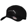thumbnail image 1 of WITHMOONS Ponytail Adjustable Cotton Back Zipper Baseball Cap KR11258 (Black), 1 of 4