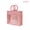 Red, variant on Jute Gift Hamper Bag with Transparent Window | Eco-Friendly Bag for Wedding Gifting, Return Gifts, Dry Fruits | Reusable Tote Bag | (1, Sky Blue, 12x10x5 inch)