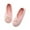 Pink, variant on NOKIO Women’s Ballet Flats Slip-On Round Toe Breathable Casual Dress Shoes Women's Cotton Shoes Summer Thin Postpartum Maternity Shoes Indoor Floor Home Shoes