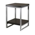 thumbnail image 1 of Jared End Table Espresso/Slate Gray, 1 of 5