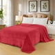 thumbnail image 2 of Cobertor Ligero Liso Matrimonial Hotelero Suave Y Calientito Rojo Melocotton Hogar, 2 of 5