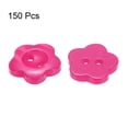 thumbnail image 3 of Uxcell Flower Sewing Buttons Resin Torx 2-Hole Craft Buttons 1/2" 150 Pcs Pink, 3 of 6
