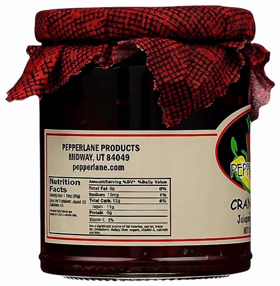 Pepperlane Cran-Peno Jalapeno Preserves 11 oz (Pack of 4)
