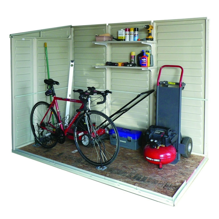 Duramax Sidemate 4x8 ft. Durable Vinyl Resin Outdoor Shed with
