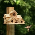 thumbnail image 6 of IMossad Wooden Hummingbird Birdhouse, Solid Wood Hanging Outdoor Bird Feeder, Cottage Style Garden Bird Nesting Box Decor 4o, 6 of 7