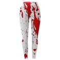 thumbnail image 3 of MKLEKYY leggins deportivos mujer Pantalones de Yoga estampados rojos informales para mujer Leggings, 3 of 3