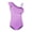 Purple, variant on EnJoCho Girls Bodysuit Swimsuit One Shoulder Ruffle Bathing Suit Beach Swimwear Kids Adjustable Strap Quick-Dry Solid Color Cute Athleti𝖼 Swim Suit For Pool Summer Vacation