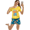 thumbnail image 1 of Conjunto Pijama Dama 2 Pzas Mujer  de Short y Playera PIJ-051 Lole Pijama, 1 of 4