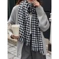 thumbnail image 2 of Bufanda de imitación de cachemir para Mujer, chal de pata de gallo, Pashmina, Estilo Vintage, Invierno Fivean unisex, 2 of 2