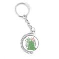 thumbnail image 1 of china chengdu panda wordcloud rotatable keyholder disc accessories chain clip, 1 of 3