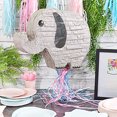 thumbnail image 1 of Piñata Elefante BLUE PANDA Decoraciones para Fiesta Safari 17 x 12 In, 1 of 2
