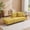 Yellow, variant on Yellow Indoor Chaise Lounge Set with Ottoman and 2 Pillows,Upholstered Comfy Lounger for Living Room, Bedroom, or Sunroom, Relaxing, Durable, Modern, Space-Saving Sectional Sofas Style.