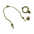 thumbnail image 5 of SLIP UNO Adapter Converts your 10" high Lampshade to fit on SLIP UNO Lamp Base (1 7/16" opening) - 7"h in Polished Brass, 5 of 6