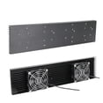 thumbnail image 6 of 400x100x40mm 200W 300W Aluminum Cooler Heatsink Cooling System With Cooling Fan For LED Grow Light Aquarium Lighting ,Higher Efficiency, 6 of 6