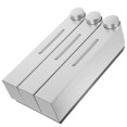 thumbnail image 1 of Body Wash Dispenser Wall Mount Leak Proof Minimalist Style Silver 28.00X15.00X8.00CM For Families 1Pcs, 1 of 5